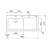 Zlewozmywak ceramiczny Franke MYTHOS MTK 611-100 LEWA KOMORA  ONYX 124.0379.859